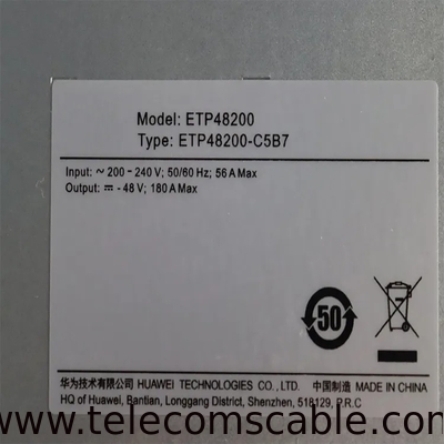 Huawei ETP48200-C5B7 Embedded Communication Power Supply 5G Base Station 48v200ah Switching Power Supply OLT
