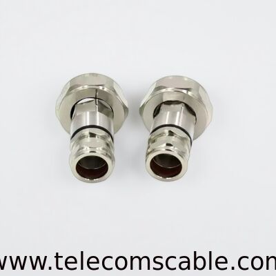 7/16 DIN Male Connector for 1/2 inch super-flex feeder cable | RF Coaxial Connector