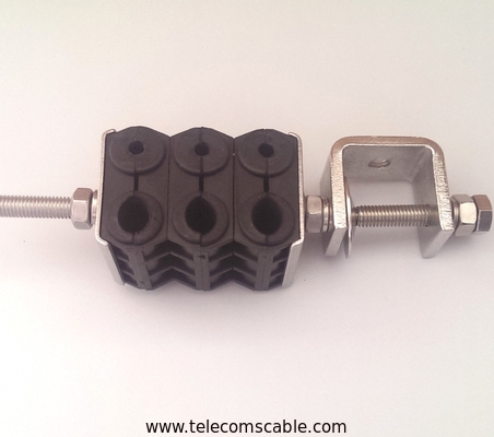 Power and optical cable clamp for Optical cable+3.3/4/6/8.3mm2 RRU Power cable