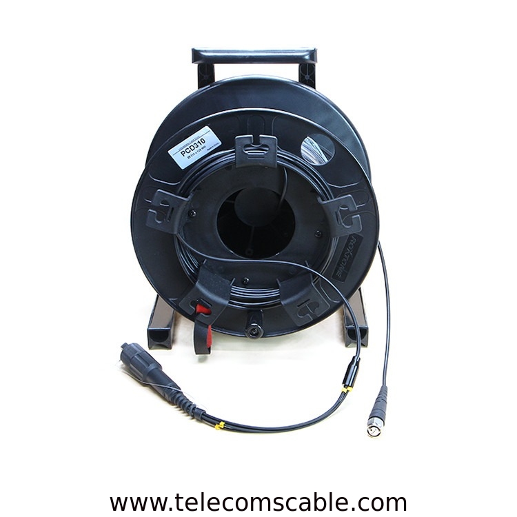 ODC Fiber Optic Cable Reel OM3 mode With ODC-2 ,ODC-4 Connector 100m~500m