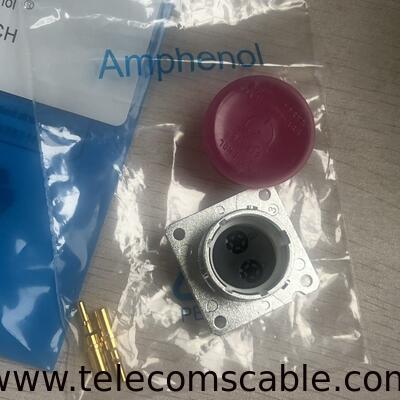 Amfenol 10‐737204‐Z2P Conector circular. Componente de interconexión resistente.