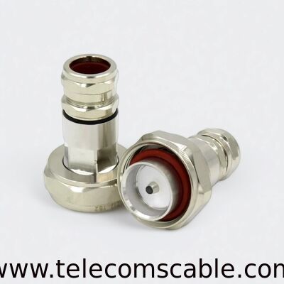 7/16 DIN Conector masculino para cable de alimentación superflex de 1/2 pulgada.